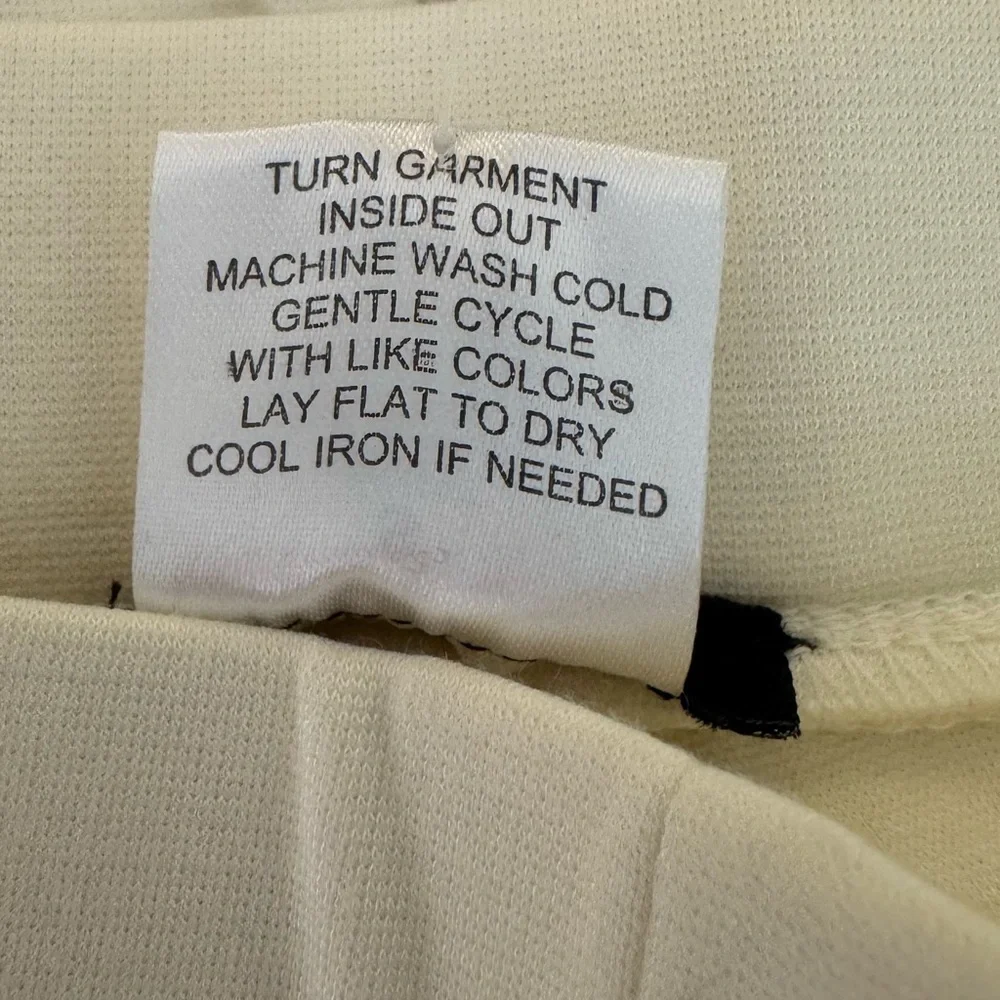 IMAN Global Chic Pants Lot 2 NWT Women’s Small Short Stretch Navy White QVC - Picture 12 of 12